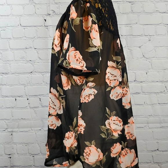 Live 4 Floral Woman's Embroidery Blouse Sz Large - Picture 8 of 11